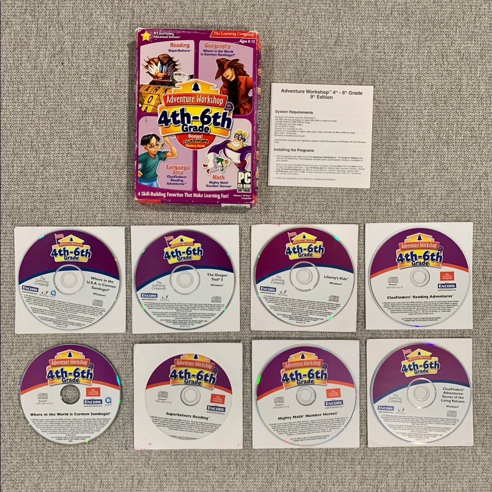 ADVENTURE WORKSHOP 4-6 GRADE